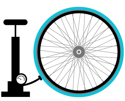 No Flats or low pressure bike share tires